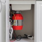 newly repaired garbage disposal unit