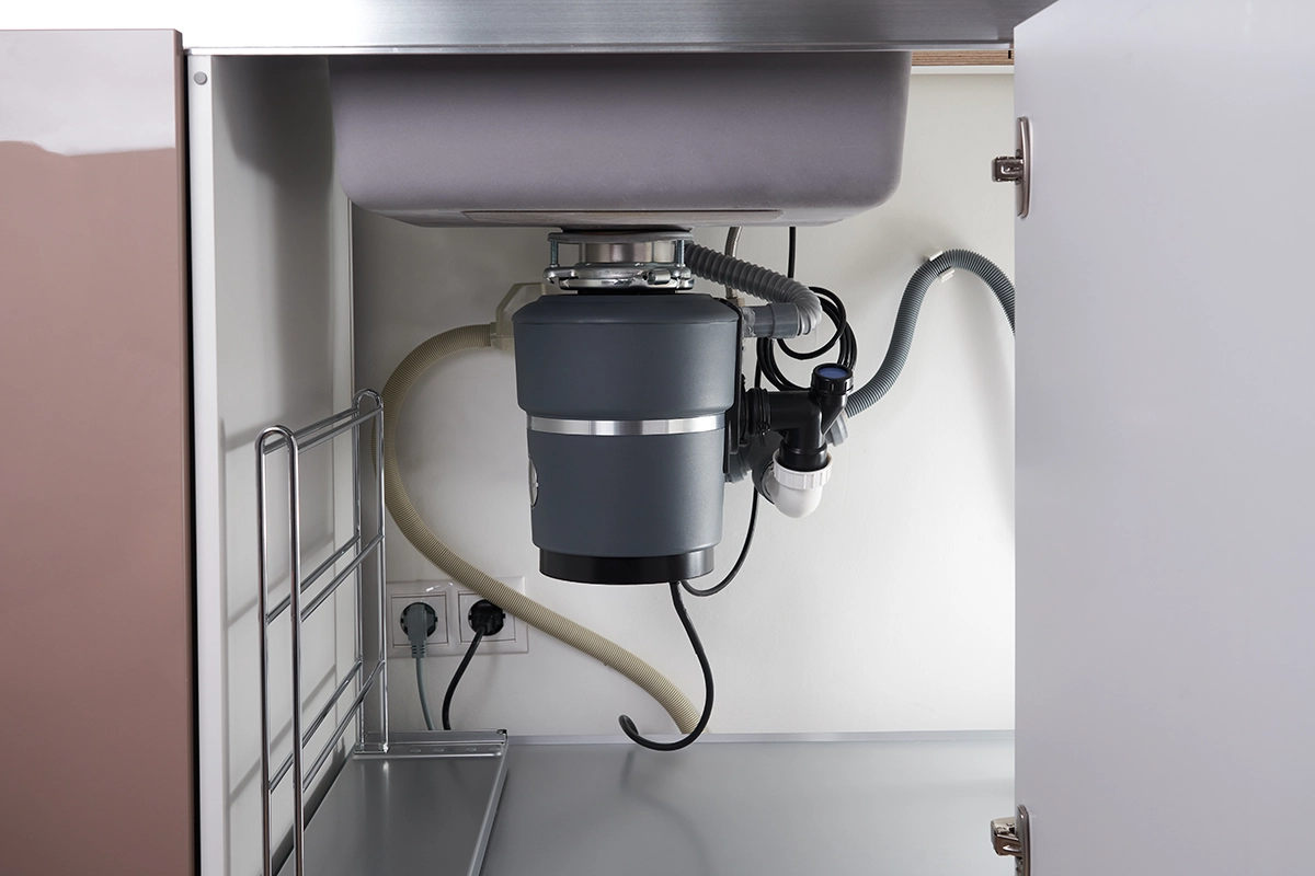 garbage disposal with septic tank