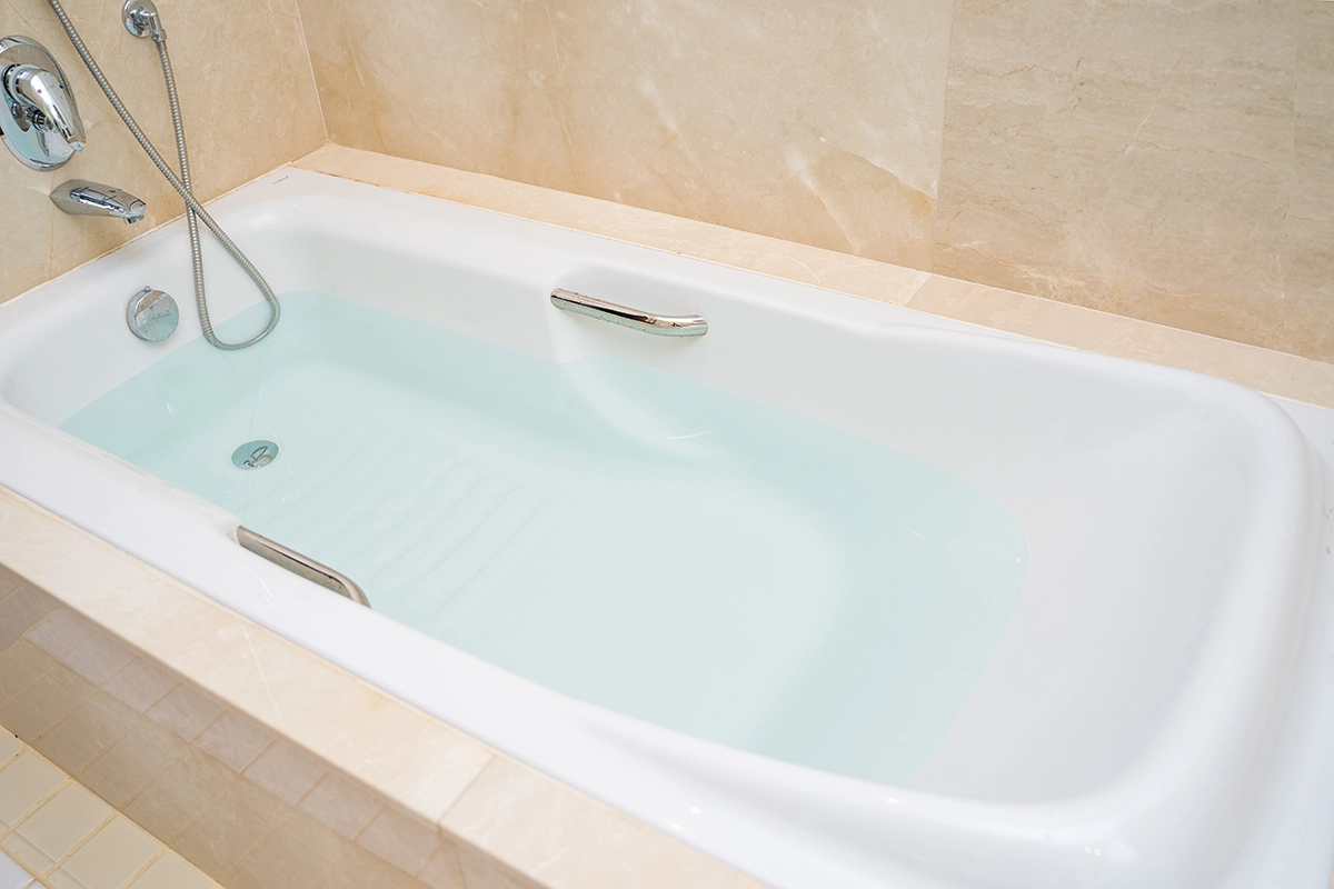 bathtub not draining